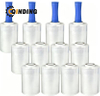 Plastic Shrink Wrap Roll for Moving, 5" x 1200' -12 Rolls Heavy Duty, With Handles, Saran Wrap For Moving, Shipping, Packing, Pallet & Furniture Protection