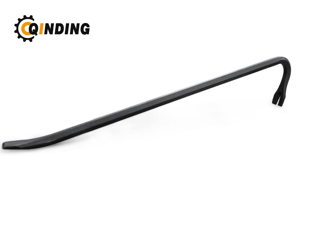 18-inch Heavy Pry Bar Forged Carbon Steel Pry Bar with Inclined Chisel Head Suitable for Pryingliftingremoving Nails
