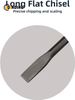 Flat Chisel - Masonry Concrete Chisel 40Cr Steel SDS Max Bits Rotary Hammer Attachments for Brick Stone Concrete
