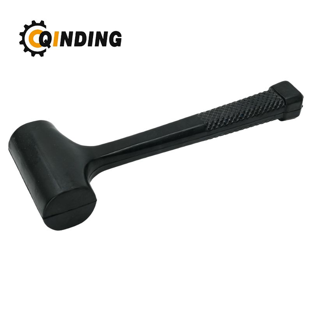 0.5LB1LB1.5Lbs 2LB3Lbs Rubber Mallet, Rubber Hammer with Checkered Grip, Spark and Rebound Resistant Hammers