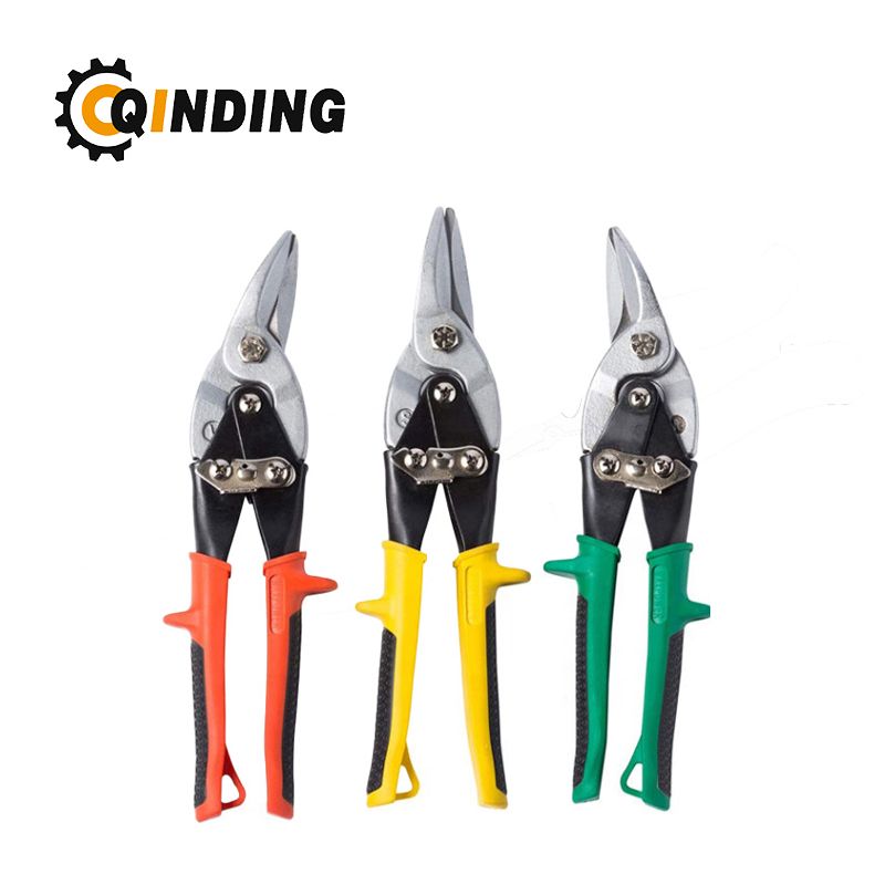 PC Cr-M Aviation Tin Snips Set, 10 Inch Aviation Tin Snips, Cr-M Aviation Snips for Cutting Metal Sheet, Heavy Duty Sheet