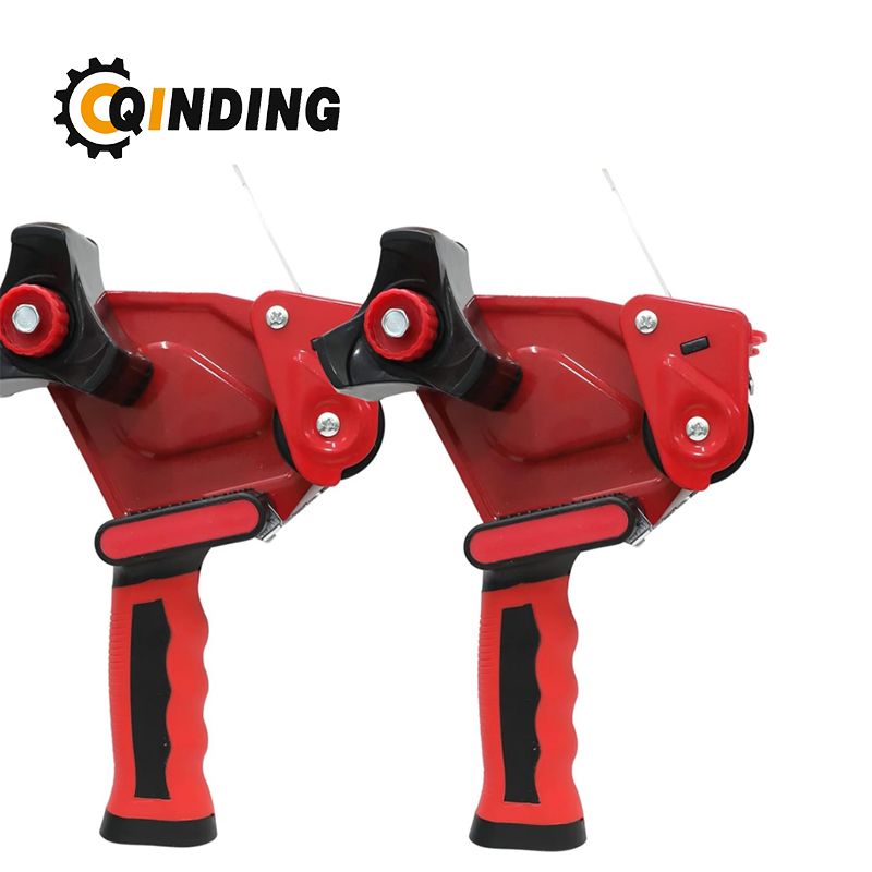 Inch Packing Tape Dispenser Gun Heavy Duty Metal Tape Gun for Packing Boxes Wide Tape Gun for Handheld Sealing Cutter Warehouse Tools