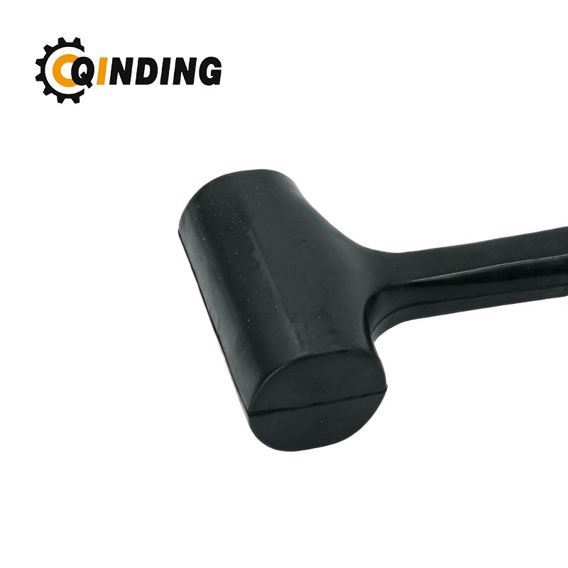 0.5LB1LB1.5Lbs 2LB3Lbs Rubber Mallet, Rubber Hammer with Checkered Grip, Spark and Rebound Resistant Hammers