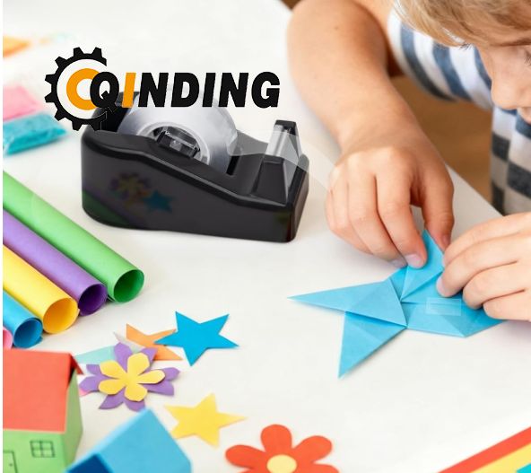  Lightweight Desktop Tape Dispenser, Non-Skid Base Tape with Dispenser, Ideal for Office, Home And School