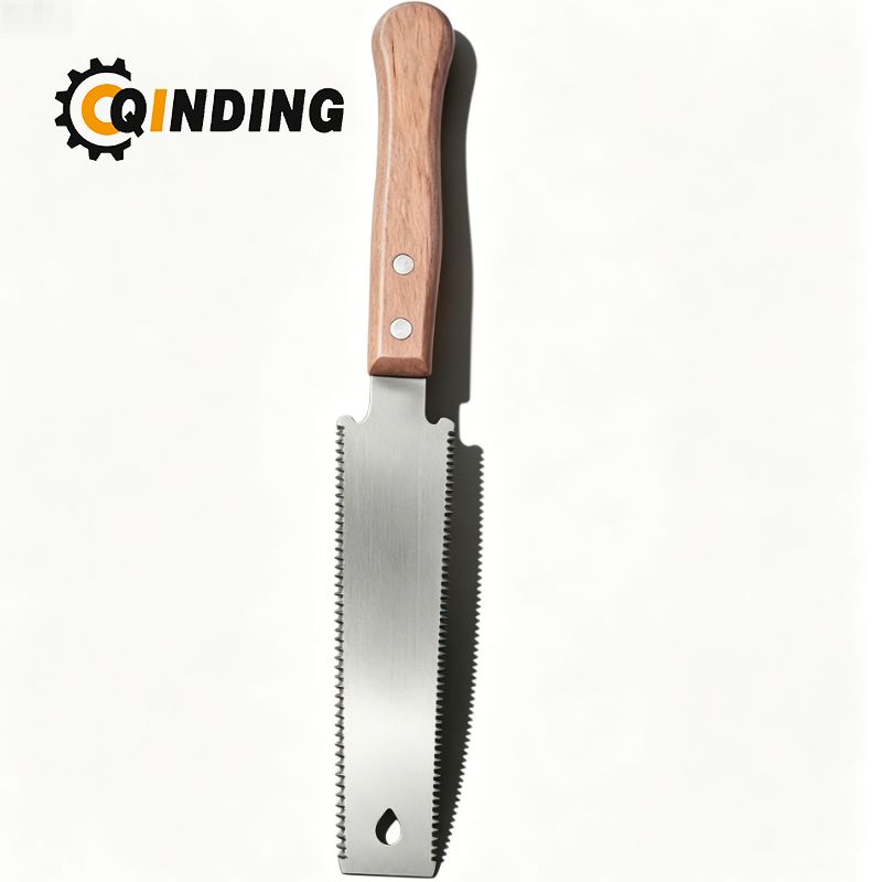 Hand Saw 2 Pack 6 Inch Double-Edged Pull Saw– Sharp Teeth & Comfort Wood Handle for Precision Woodworking Tools