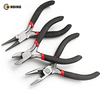 Piece Mini Jewelers Pliers Set - Needle Nose, Round Nose, Wire Cutter