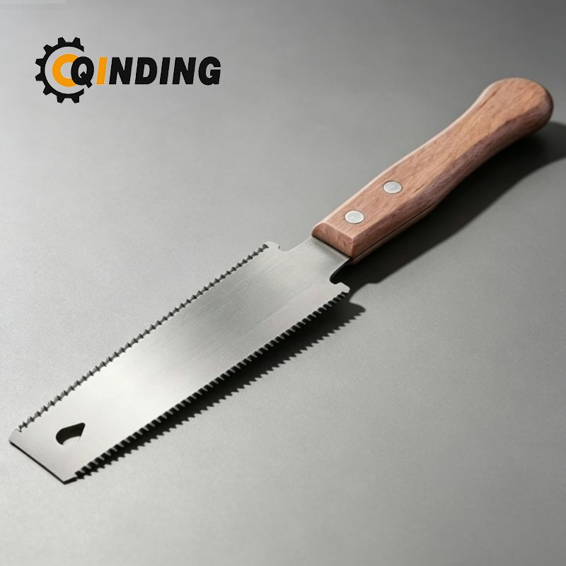 Hand Saw 2 Pack 6 Inch Double-Edged Pull Saw– Sharp Teeth & Comfort Wood Handle for Precision Woodworking Tools