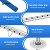 Heavy Duty Stretch Film Dispenser Pole Holder - 48 Inch Extra Long Handle for Pallet Wrapping