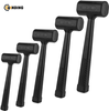 0.5LB1LB1.5Lbs 2LB3Lbs Rubber Mallet, Rubber Hammer with Checkered Grip, Spark and Rebound Resistant Hammers