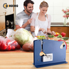 Plastic Bag Sealer Poly Bag Sealer for Meat Cake Bread Icing, Heavy Duty Metal Produce Bag Sealing Taper Dispenser