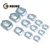 Galvanized Wire Buckle for 0.5 Inches Width Cord Strapping -Wire Buckles with Galvanized Coating