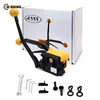 Steel Strapping Tool A333 Stainless Manual Belt Packaging Banding Machine Metal Free Buckle Packing for Width 1/2" 5/8" 3/4" Sealless Combination Tools