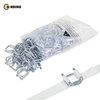 Galvanized Wire Buckle for 0.5 Inches Width Cord Strapping -Wire Buckles with Galvanized Coating
